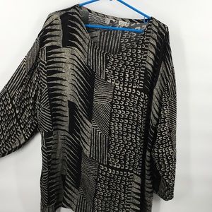 Options black long sleeve rayon India Tuni…